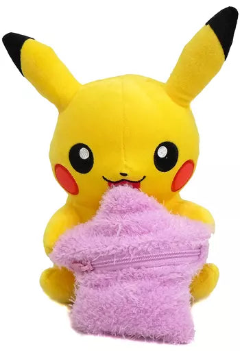 Pikachu Plush toy with Pikachu Snacks ~ Colorful Candy ~ "Pocket Monsters"