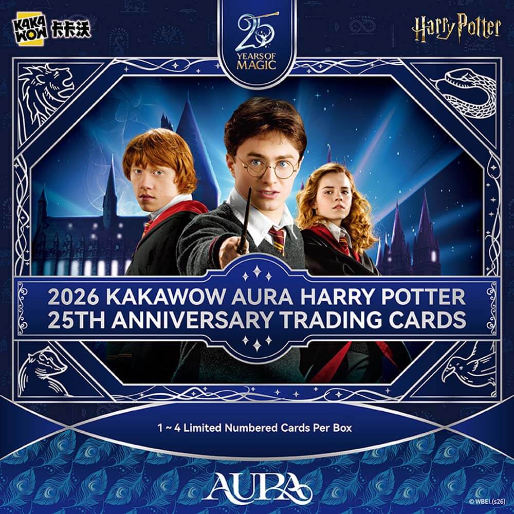 Suplay AURA Harry Potter 25th Anniversary Trading Cards Box