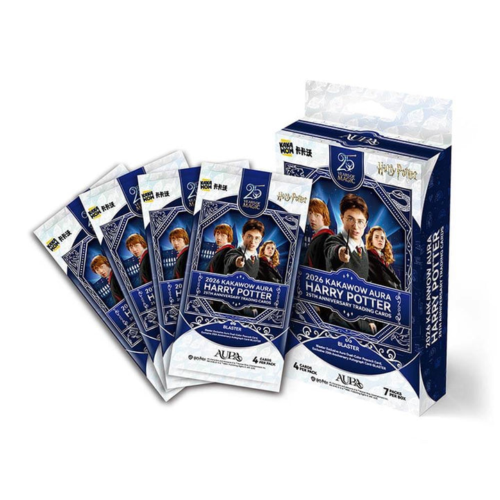 Suplay AURA Harry Potter 25th Anniversary Trading Cards Blaster