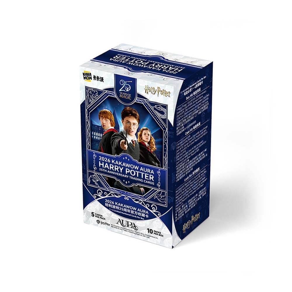 Suplay AURA Harry Potter 25th Anniversary Trading Cards Box