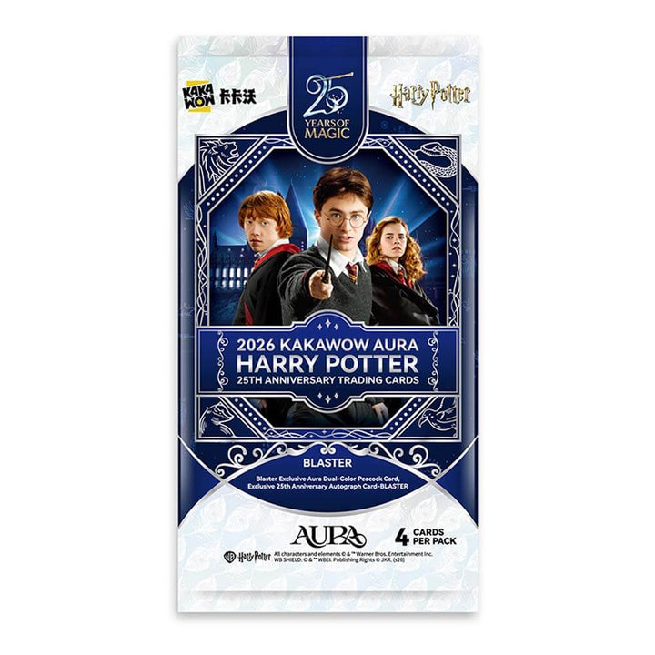Suplay AURA Harry Potter 25th Anniversary Trading Cards Blaster