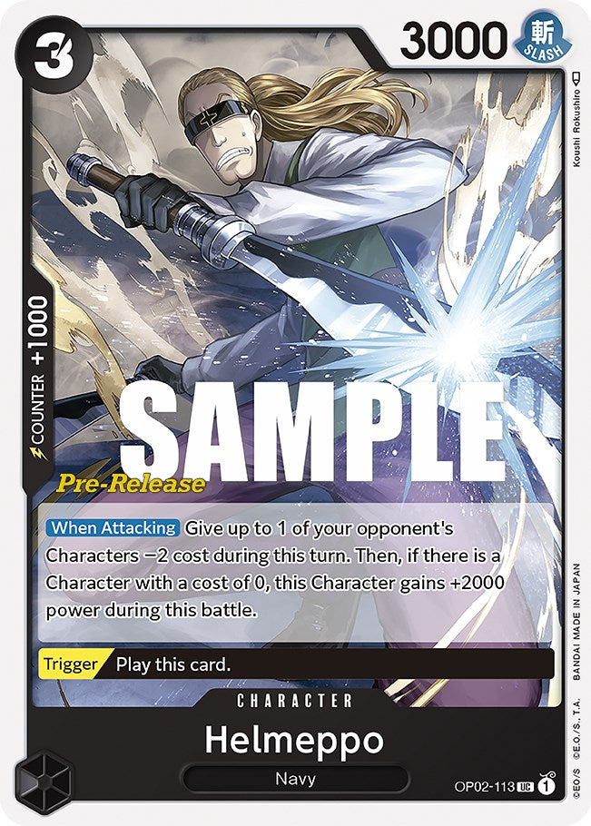 Helmeppo [Paramount War Pre-Release Cards]