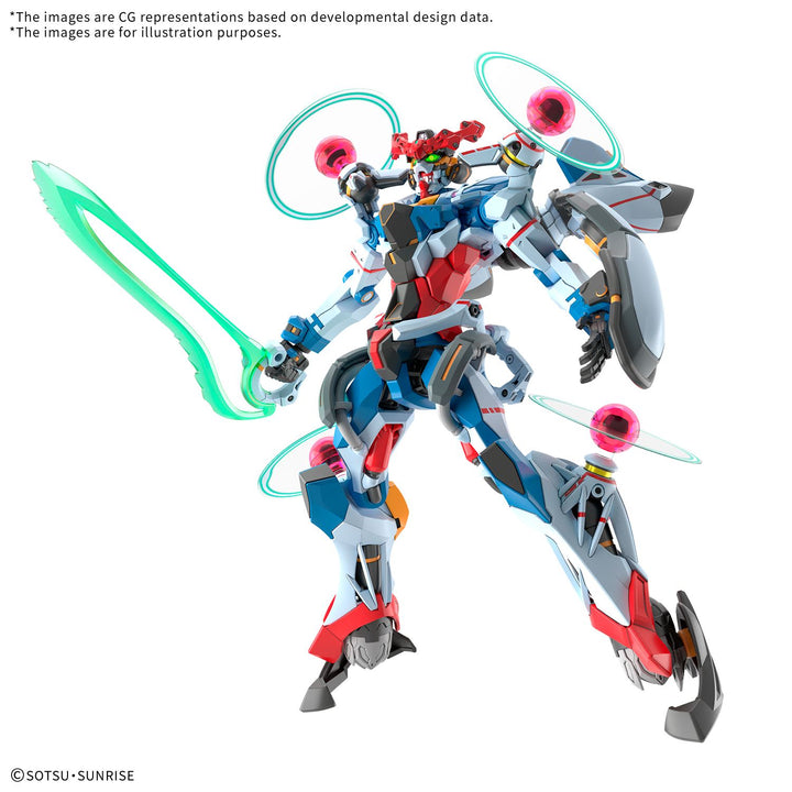 HG 1/144 GQuuuuuuX（Endymion Unit Awakened）