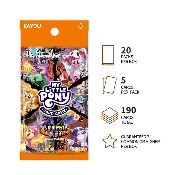 Kayou My Little Pony TCG: Nightmare Night Foil Booster Pack [Pre-order]