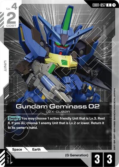 Gundam Geminass 02 (EB01-057)
