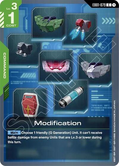 Modification (EB01-079)