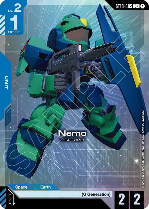 Nemo (ST10-005) (C+) (Alternative Art)