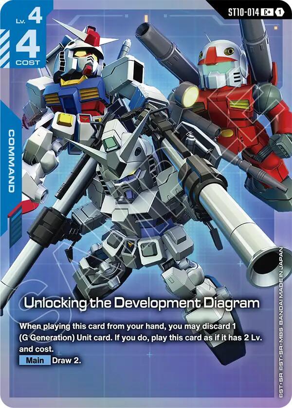 Unlocking the Development Diagram (ST10-014) (C+) (Alternative Art)