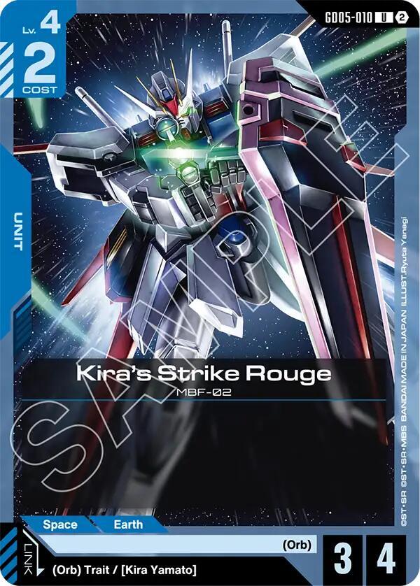 Kira's Strike Rouge (GD05-010)