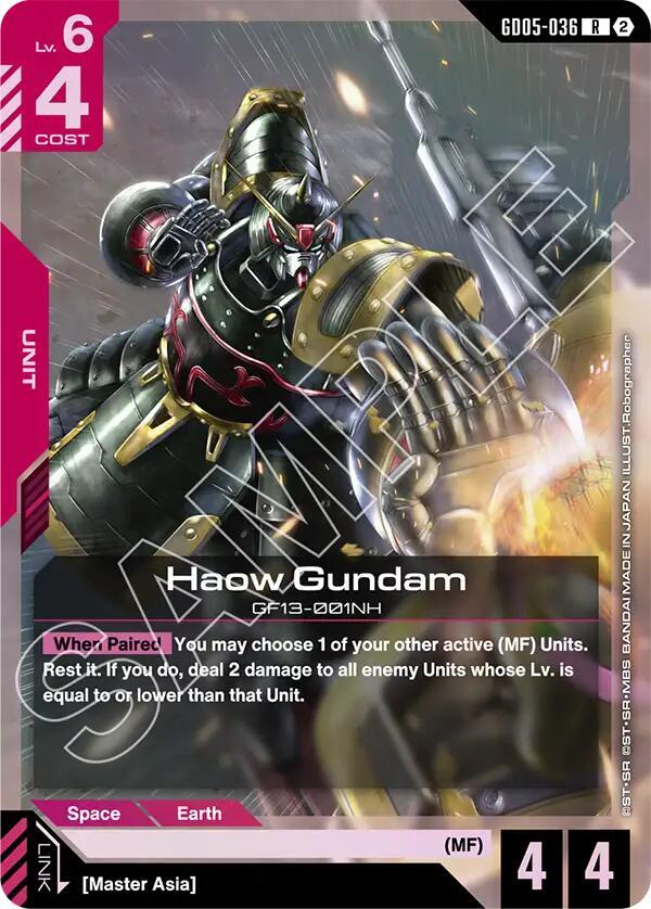 Haow Gundam (GD05-036)