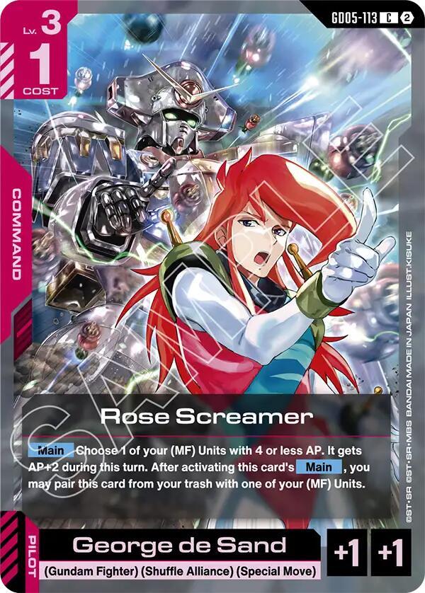 Rose Screamer (GD05-113)