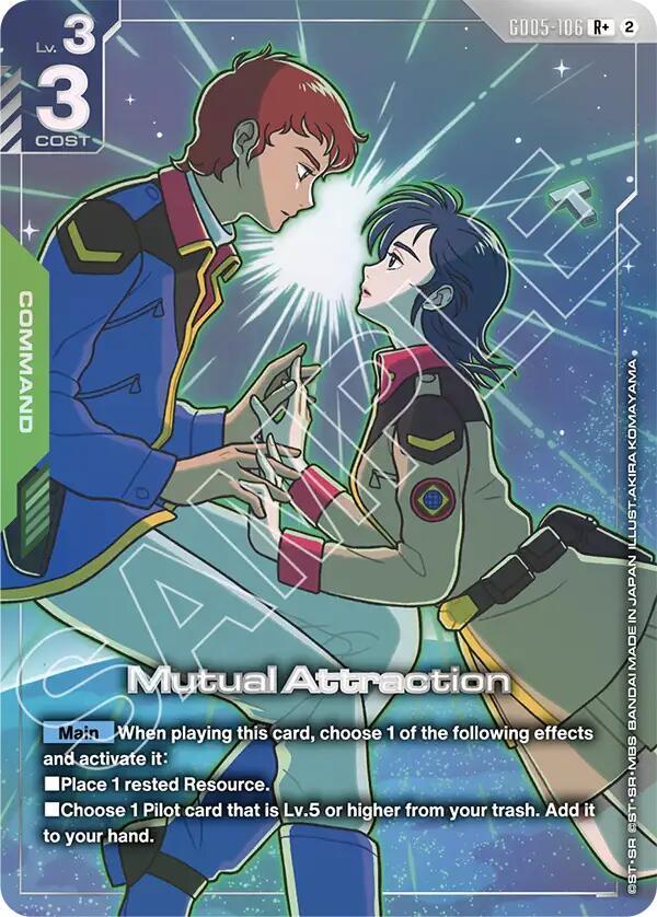 Mutual Attraction (GD05-106) (R+) (Alternative Art)