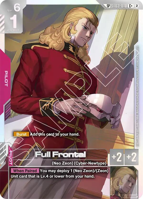 Full Frontal (ST03-010) (SP) (Alternative Art)