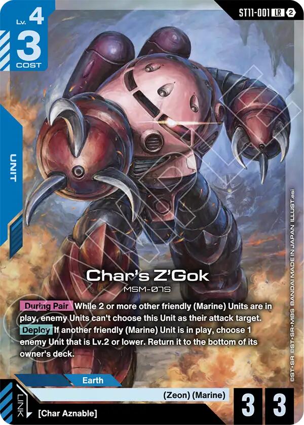 Char's Z'Gok (ST11-001)