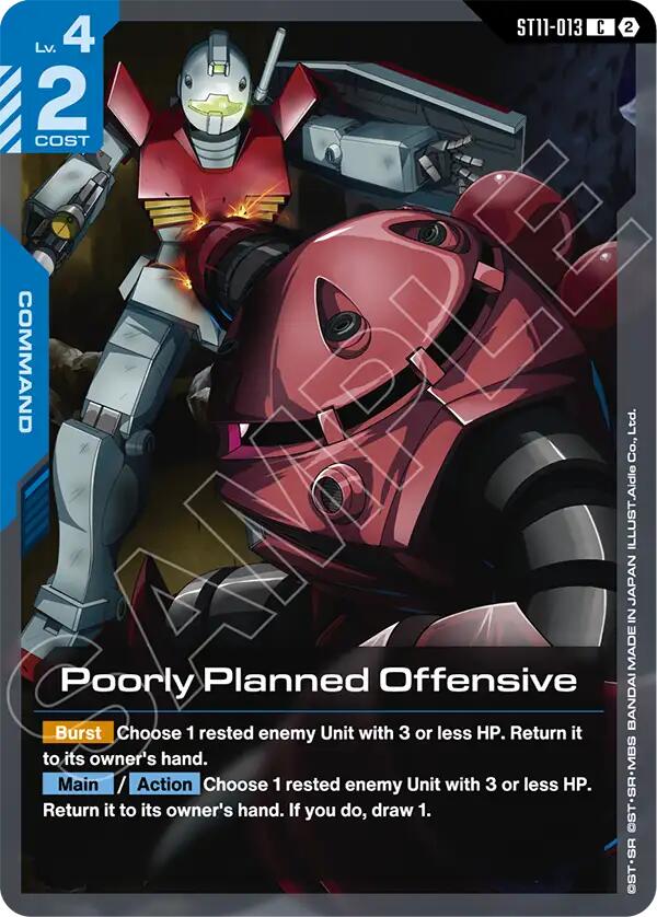 Poorly Planned Offensive (ST11-013)