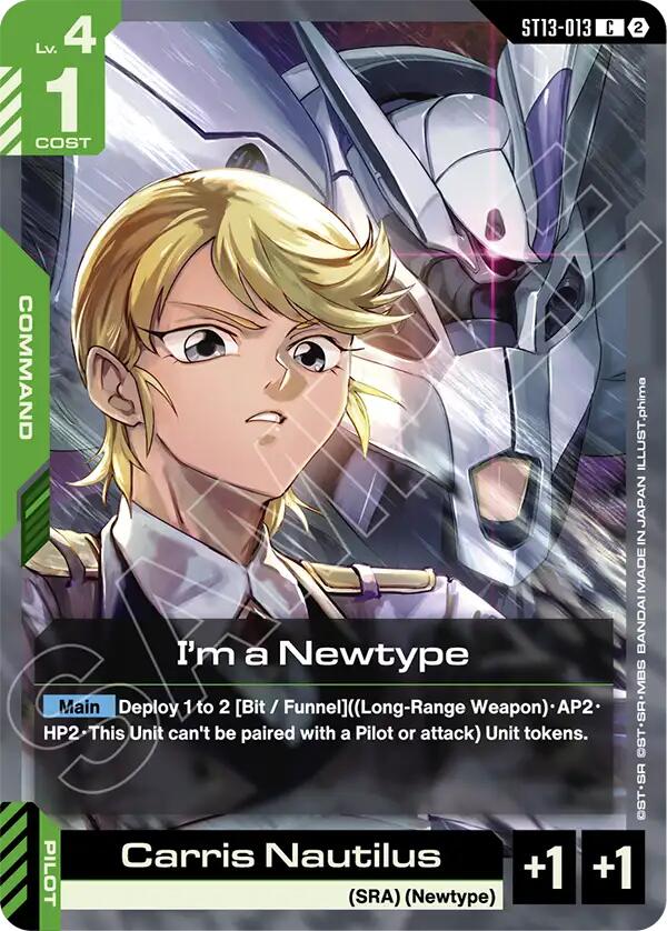 I'm a Newtype (ST13-013)
