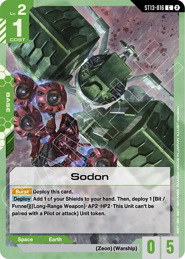 Sodon (ST13-016)