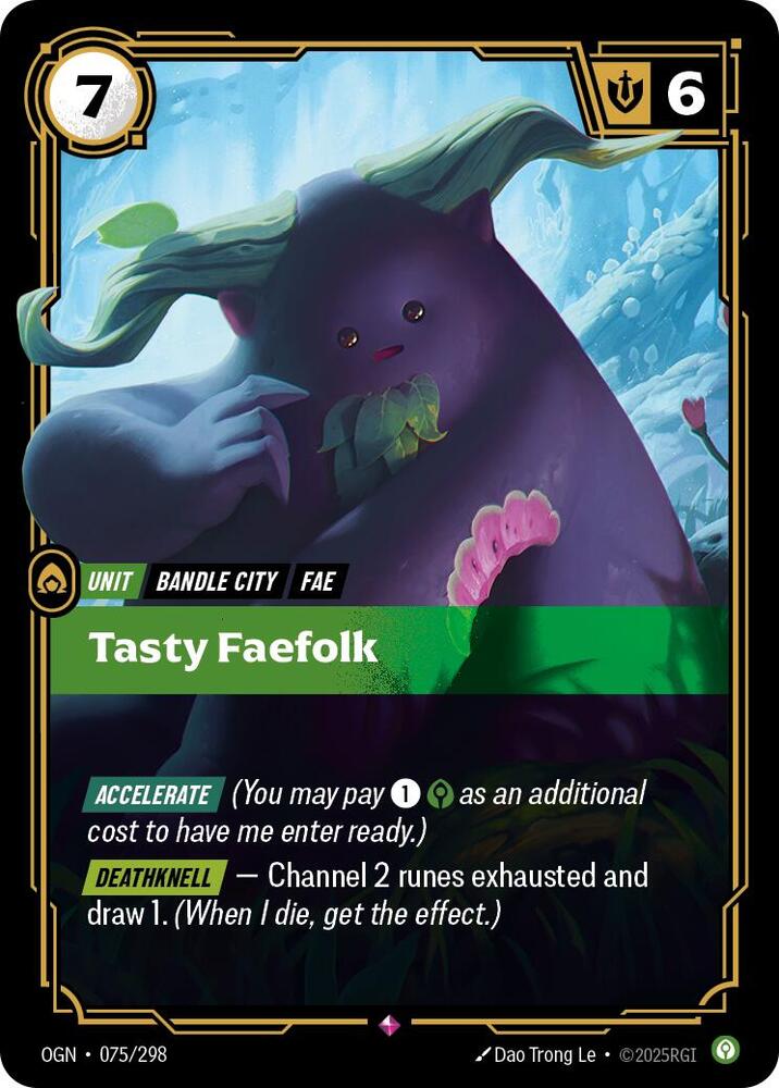 Tasty Faefolk 075/298 (Origins)  - Foil