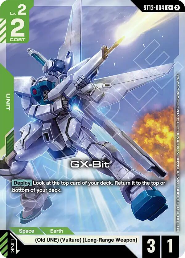 GX-Bit (ST13-004) (C+) (Alternative Art)