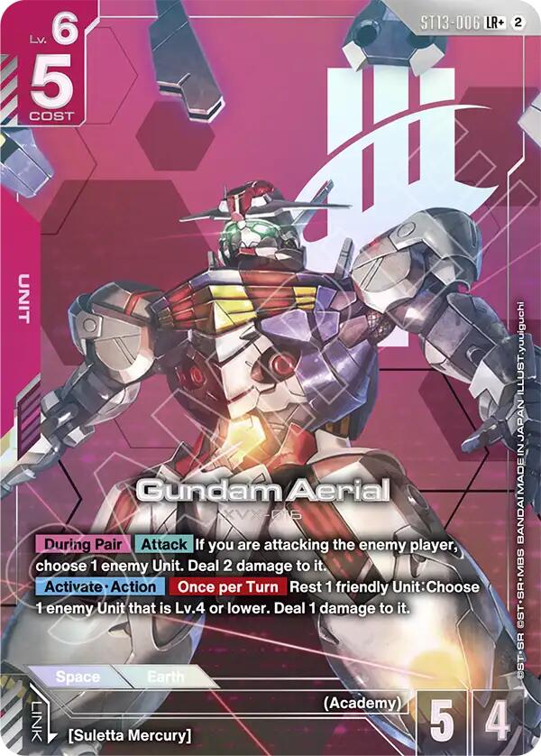 Gundam Aerial (ST13-006) (LR+) (Alternative Art)