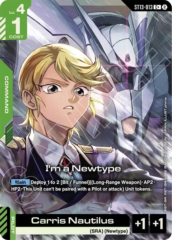 I'm a Newtype (ST13-013) (C+) (Alternative Art)