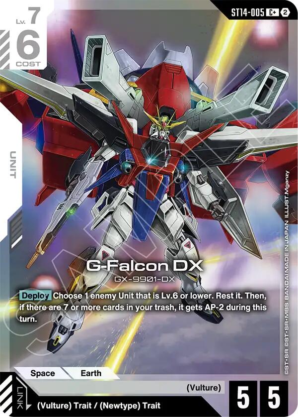 G-Falcon DX (ST14-005) (C+) (Alternative Art)