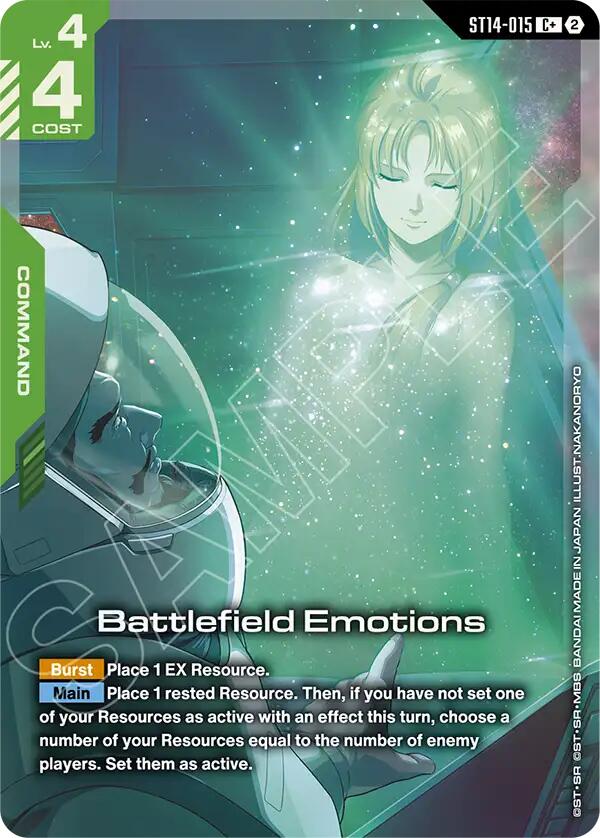 Battlefield Emotions (ST14-015) (C+) (Alternative Art)