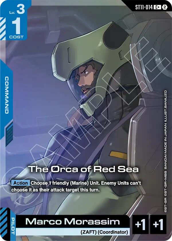 The Orca of Red Sea (ST11-014) (C+) (Alternative Art)