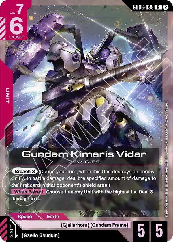 Gundam Kimaris Vidar (GD06-038)