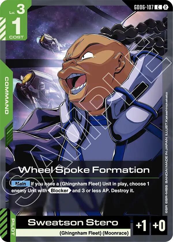 Wheel Spoke Formation (GD06-107)