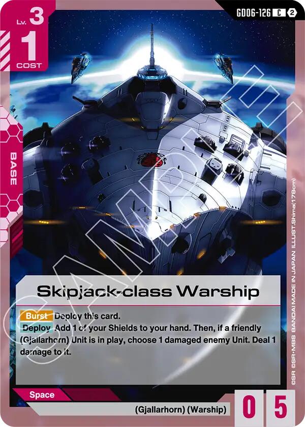 Skipjack-class Warship (GD06-126)