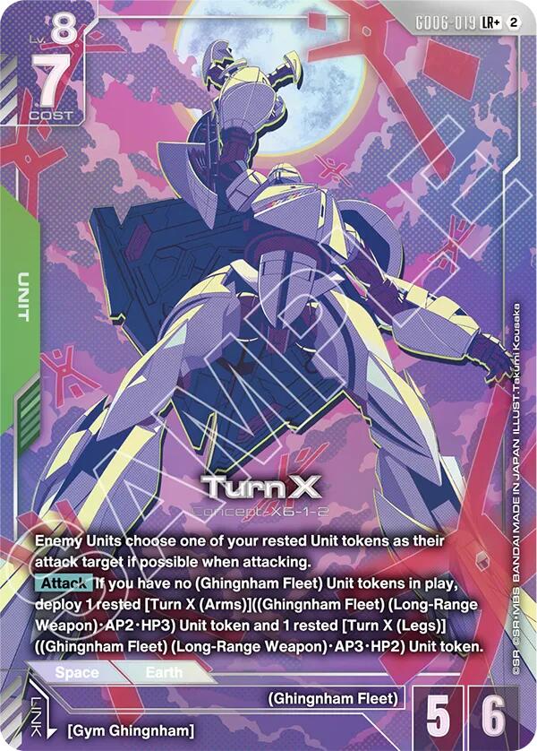 Turn X (GD06-019) (LR+) (Alternative Art)