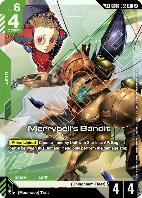 Merrybell's Bandit (GD06-022) (R+) (Link Rare)
