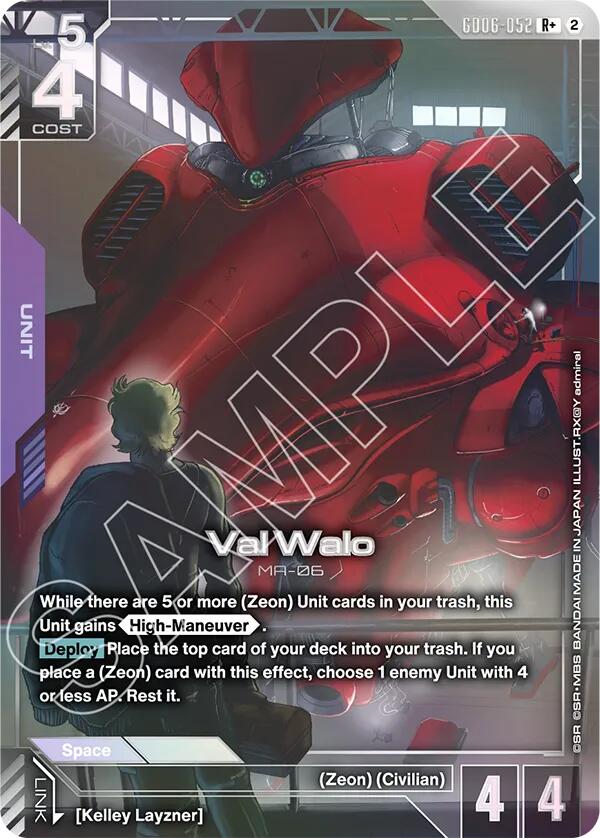 Val Walo (GD06-052) (R+) (Alternative Art)