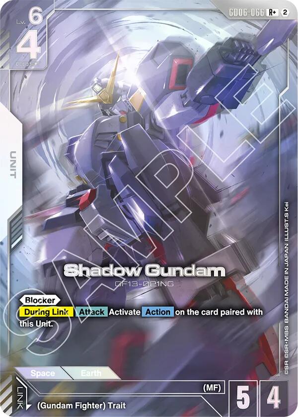 Shadow Gundam (GD06-066) (R+) (Alternative Art)