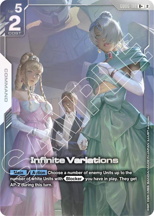 Infinite Variations (GD06-118) (R+) (Alternative Art)