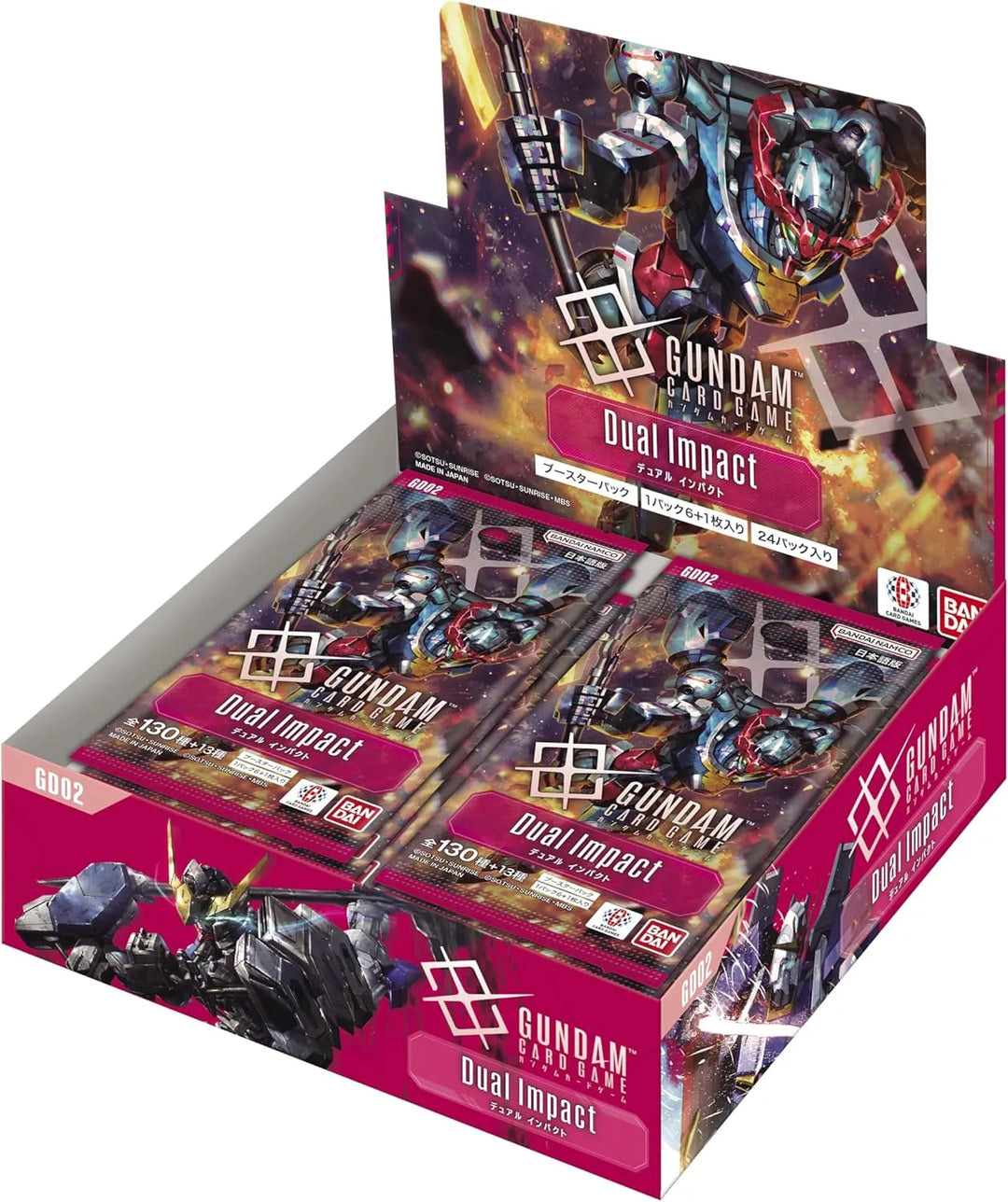 [JPY] Gundam Card Game Dual Impact - GD02 - Japanese Booster Box