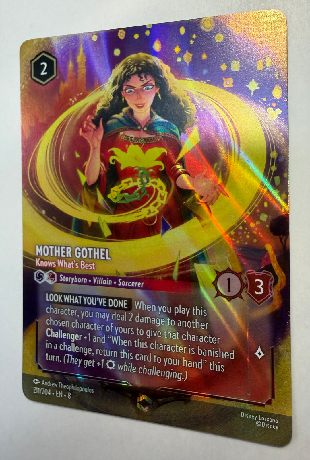 Mother Gothel - Knows What's Best - 211/204 (Enchanted) - Reign of Jafar (8)