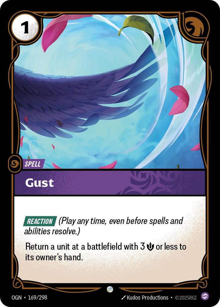 Gust 169/298 (Origins)  - Foil