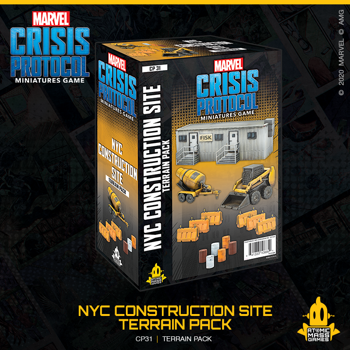 Marvel: Crisis Protocol – NYC Construction Site Terrain