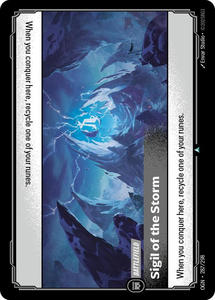 Sigil of the Storm 287/298 (Origins)  - Foil
