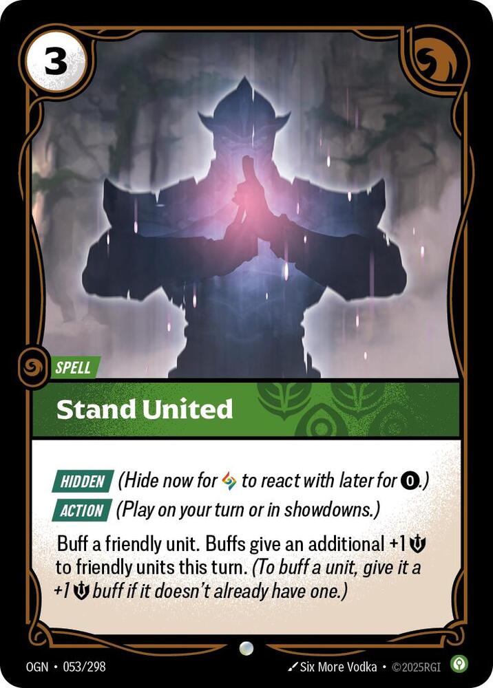 Stand United 053/298 (Origins)  - Foil