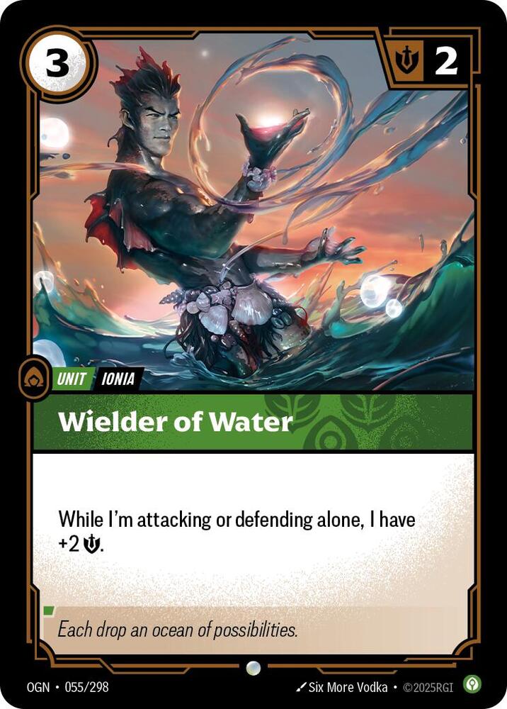 Wielder of Water 055/298 (Origins)  - Foil