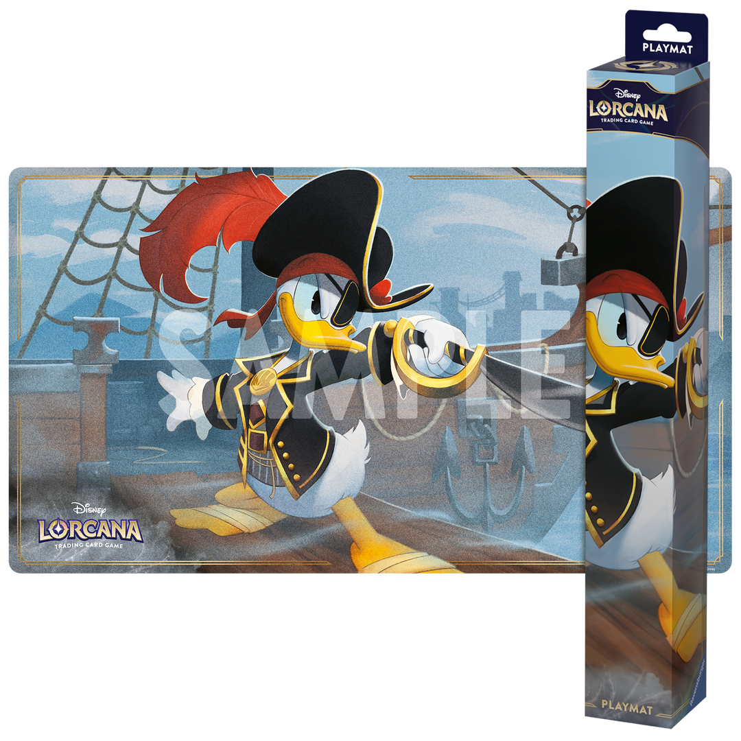 Disney Lorcana - Series 6 - Azurite Sea Playmat: Donald Duck - Buccaneer