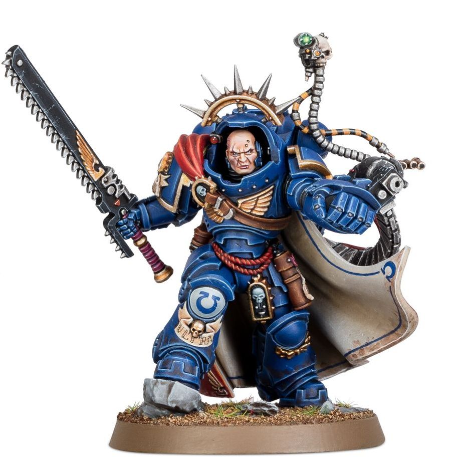 48-70 Space Marines: Captain In Gravis Armour