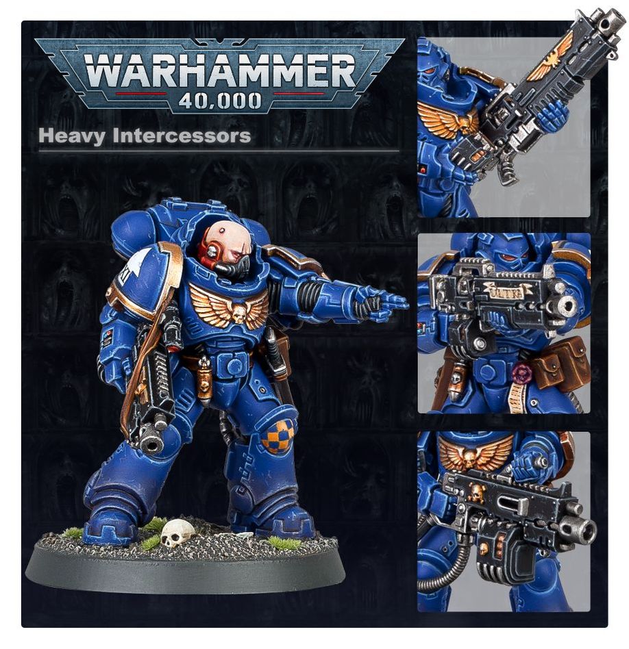 48-95 Space Marines Heavy Intercessors