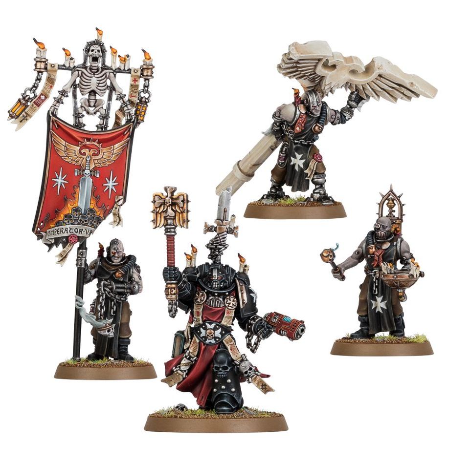 55-44 Black Templars: Grimaldus & Retinue