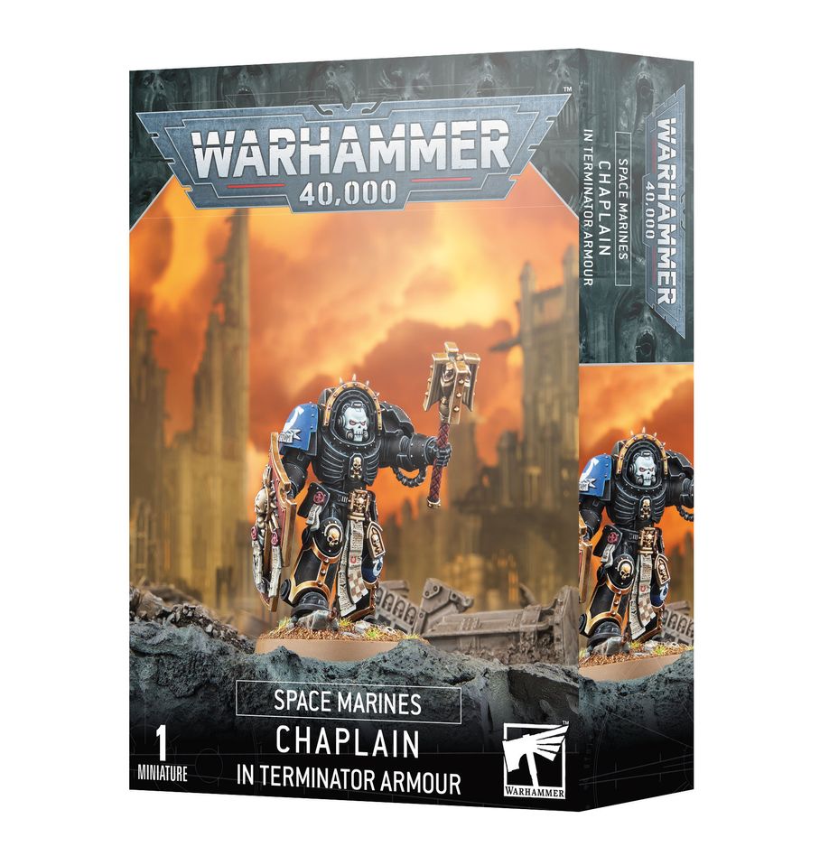 48-91 Space Marines: Chaplain In Terminator Armour