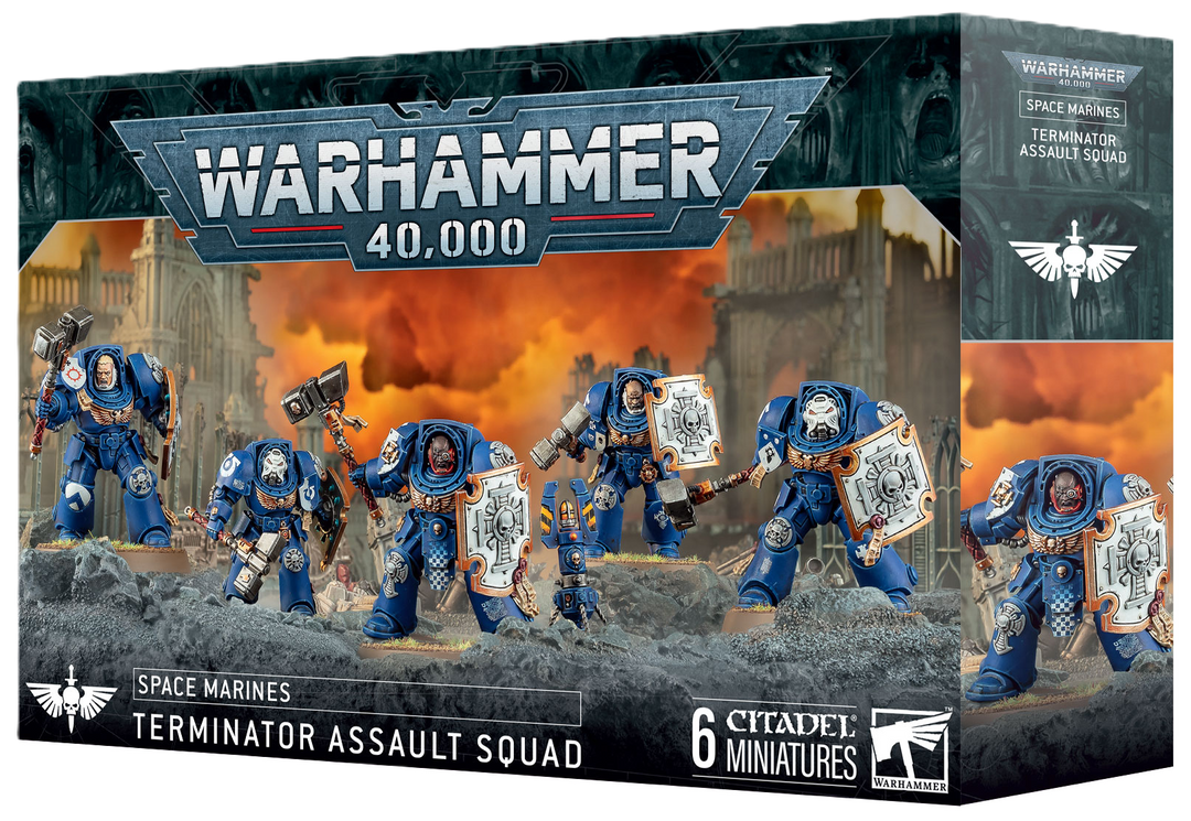 48-34 Space Marines: Terminator Assault Squad [Pre-order]