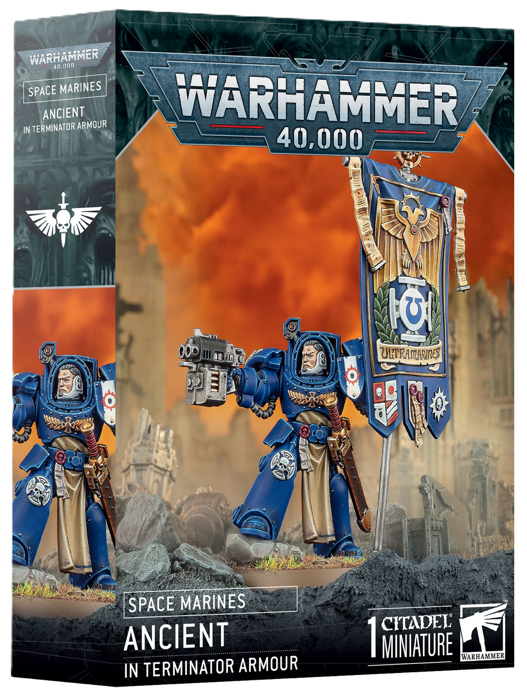 48-104 Space Marines: Ancient In Terminator Armour [Pre-order]